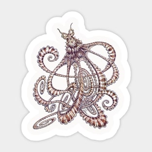 Mimic Octopus Sticker